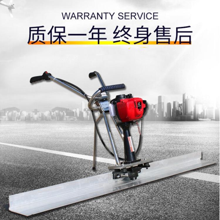 宽加厚18公分水泥路面地CXV坪大震动整平机室内加混子凝土刮抹平