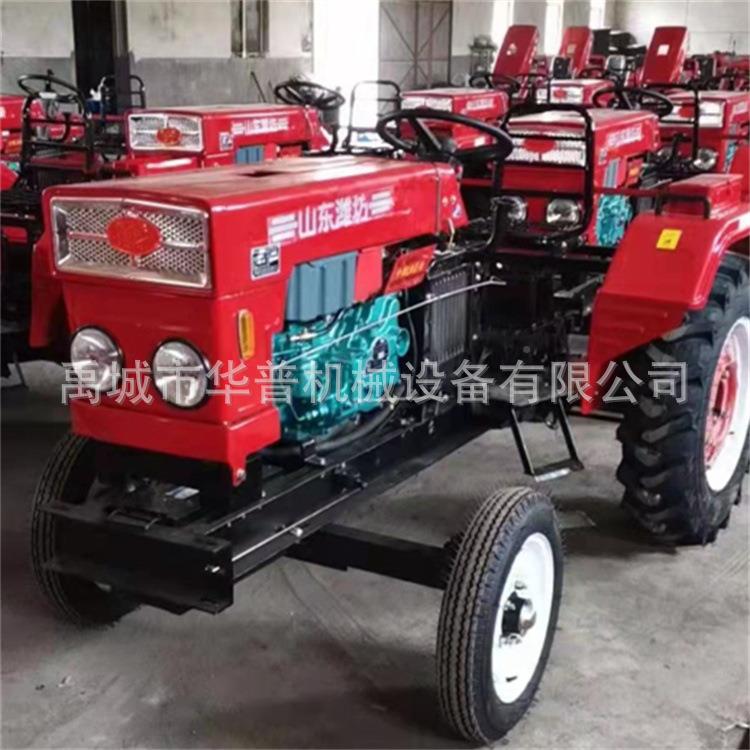 果园拖小型拖拉机18马力小拖拉DG-1机四轮拉机微型单大棚缸拖拉机