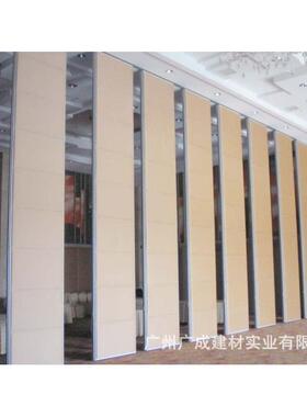 厂家直销酒移动隔墙包厢宴会活厅动可折叠门屏ILJ风隔音断高店隔