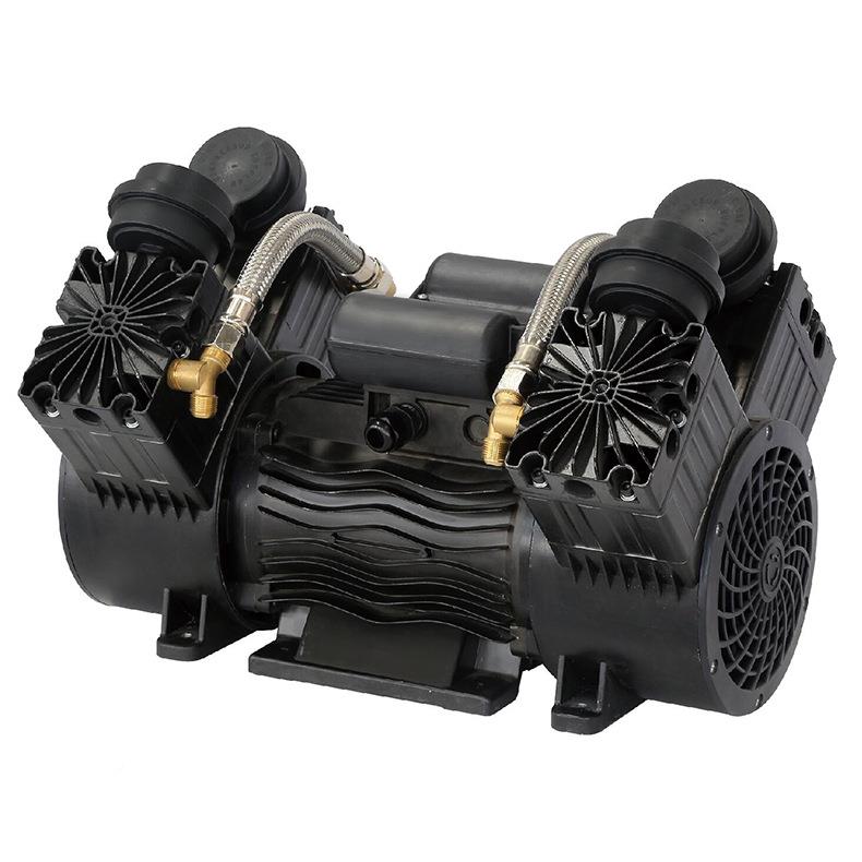 4缸空压机气磅大面积漆无油头2.5KW泵头双进出管喷机OLF2500V气铜