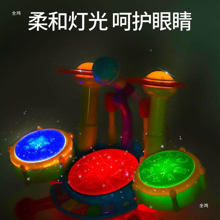 幼儿童打玩具打击3乐器宝宝手敲打鼓手拍鼓婴儿2小鼓JMI1一岁鼓6