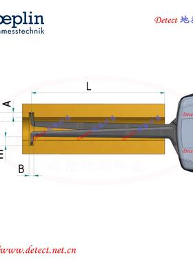 L440L440数显内径规e德国k卡ropli内n电子卡规IP67内径千分尺