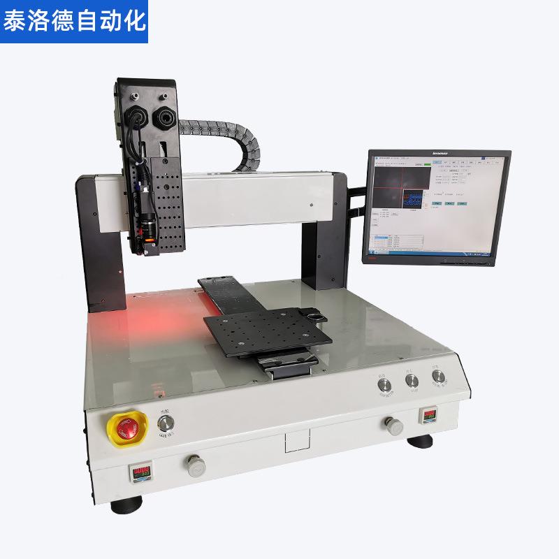 PC软板uv胶黑胶灌胶机直线电机觉点胶机高视速喷视觉点胶胶精密点