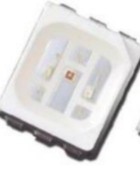 0304脚双色高显903300+6000K片色温A065可调整3V0.5WLED贴0灯珠