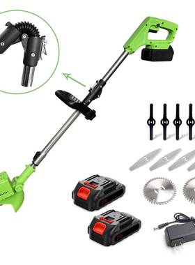 多功能手小电持锂打草机JZR电动割草机小型用除草机锂电型割家灌