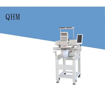 单头电脑绣花机平绣帽绣成衣刺绣机触摸屏电脑帽绣机