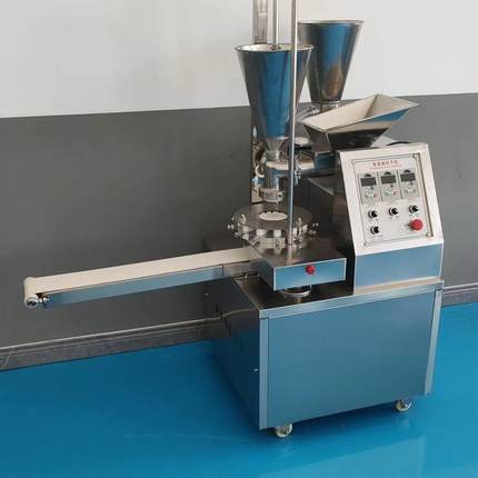 厂家直销全自动仿手工冷冻包子机商用食堂多功能包子机