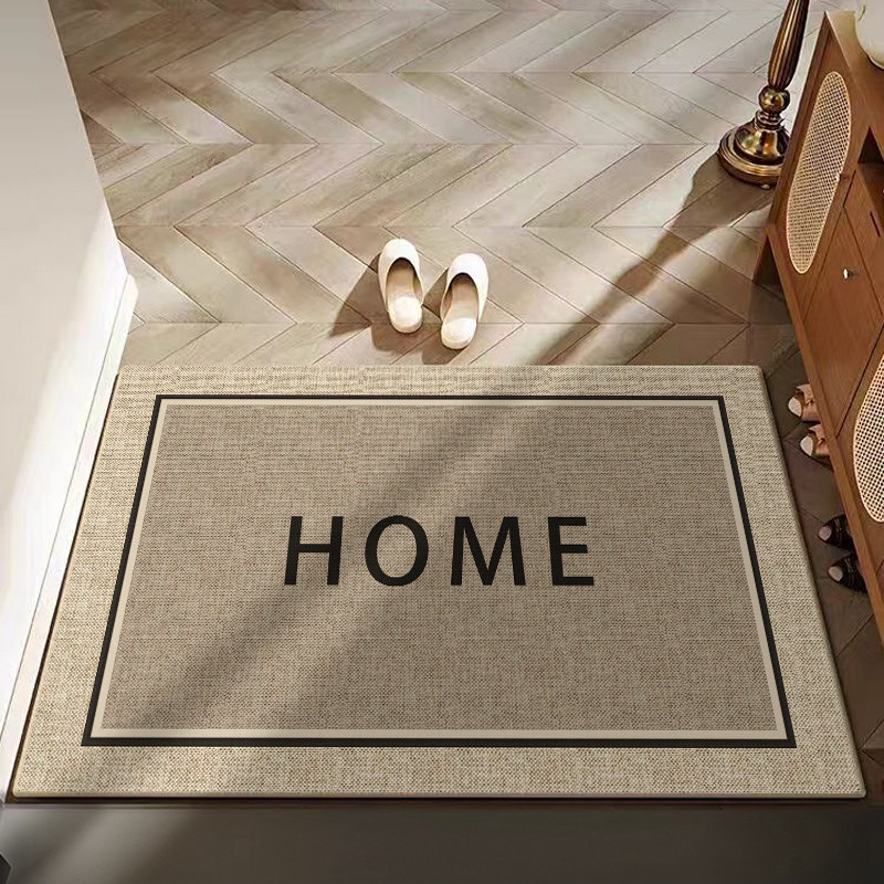 新款亚麻剑麻高级入户门垫加厚防滑进门口吸水地毯可擦洗门厅地垫,居家布艺,入户地垫,淘宝优惠券,粉丝福利购,淘宝优惠卷