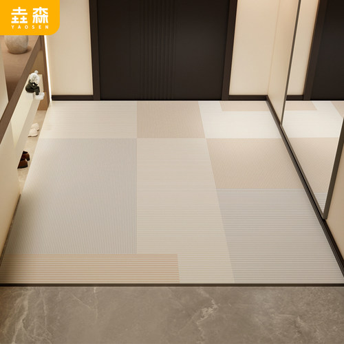 地垫入户门垫门口进门地毯2024新款玄关垫皮革耐脏免洗高端大门垫