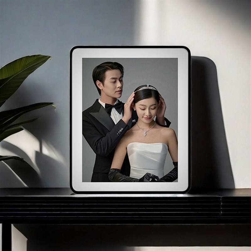 照片定制相框摆台婚纱照摆台相框高级高结婚照相框洗照片做成相框