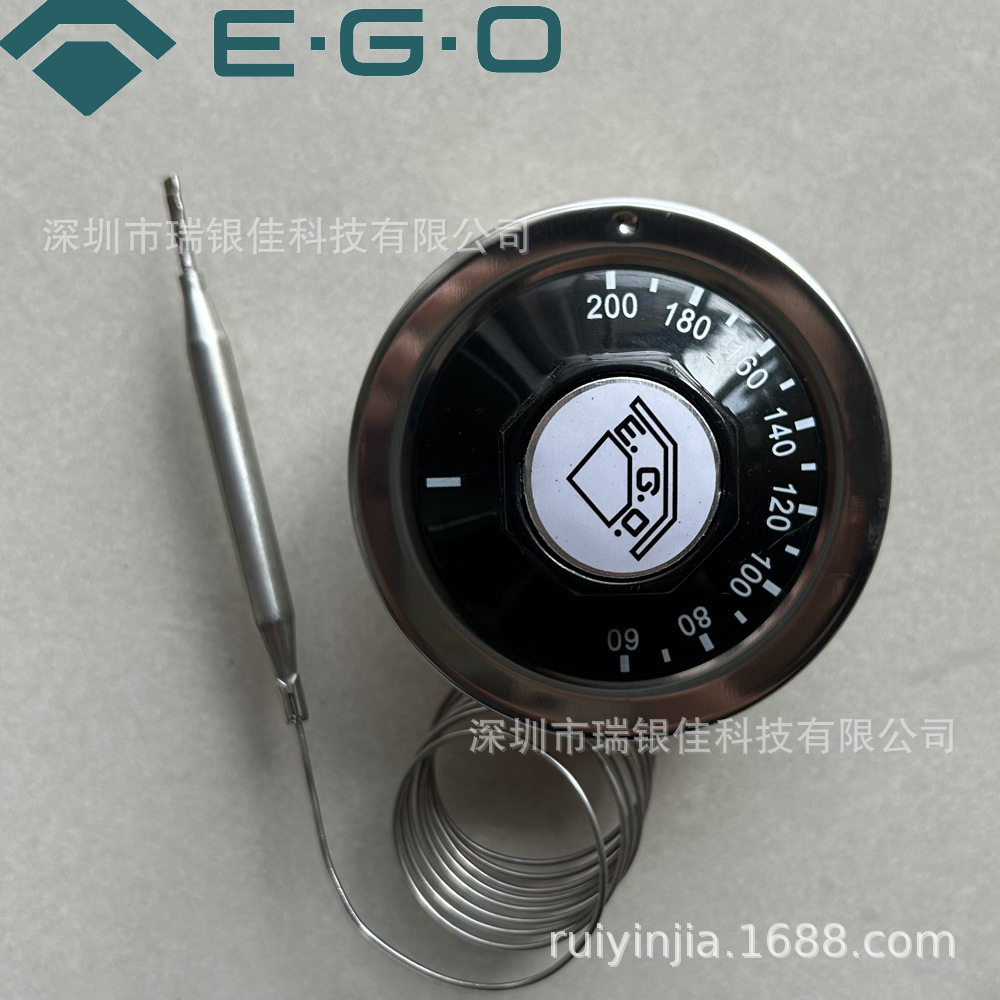 原装德国EGO电炸炉温控器 200度炸锅恒温制调温开关 55.13032.450