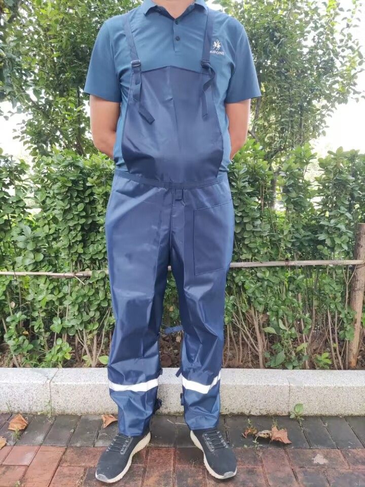割草打草防尘背带裤劳保服