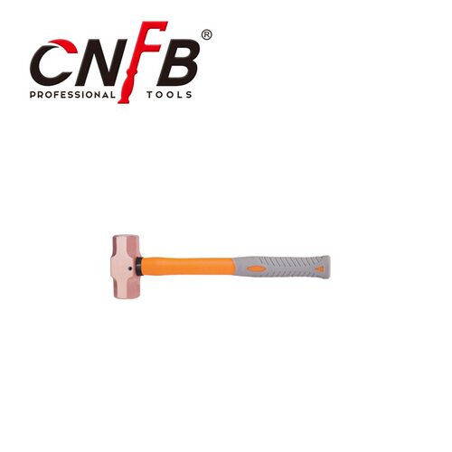 桥防/CNFB 钛青铜 T8U305 钛铜防爆塑柄八角锤  无磁 耐磨 耐腐蚀