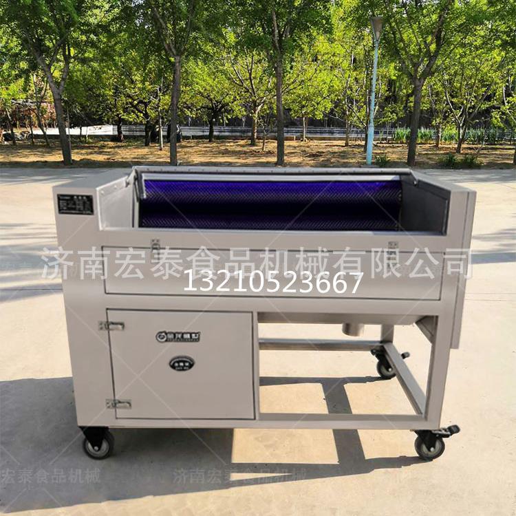 土菜豆去皮清洗机毛刷清洗机莲清CX-100洗机生清洗机藕商姜用洗机