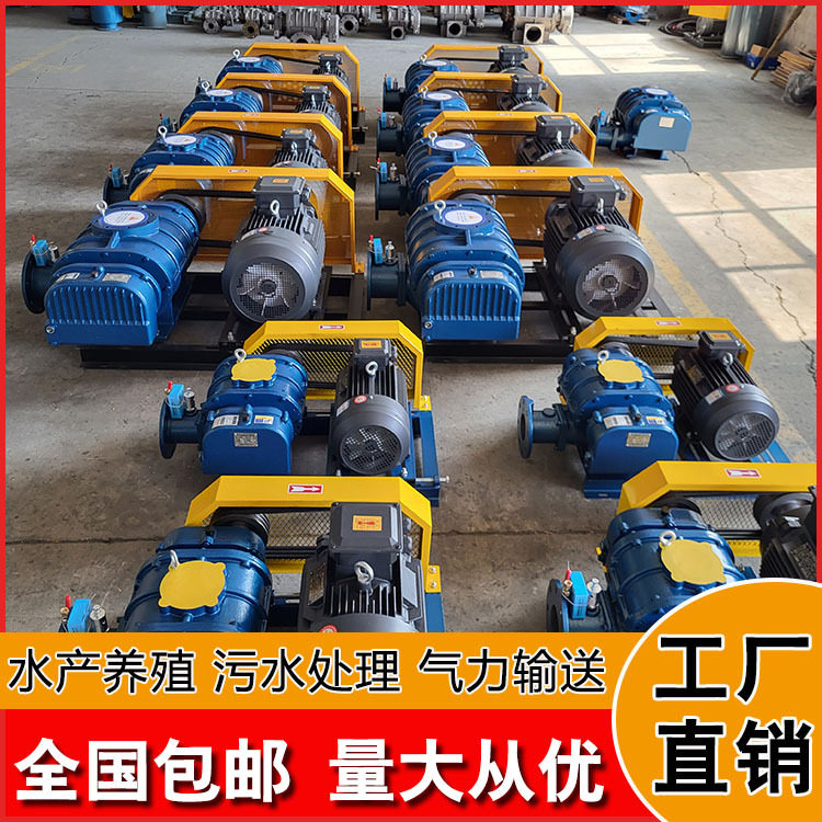 隆晟达罗茨鼓风机LSDSR污水处理风机厂家 气力输送负压真空上料机