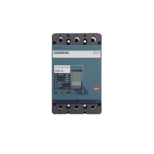 塑壳断路器3VT8250尺寸250A35kA3P3VT83251AA030AA0