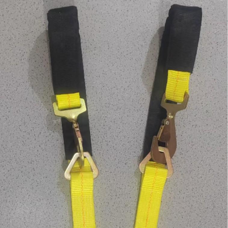 英寸4尺2转钩清障车配件轮胎英固定带紧绳器扭绑87479带拖车耐磨