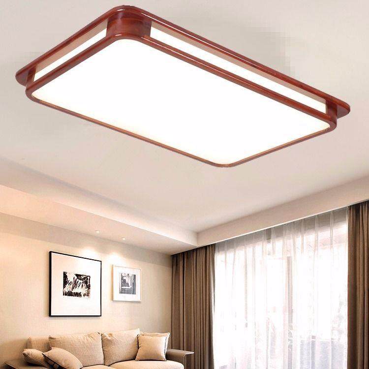 led古中式灯吸顶长方形实木OGF餐客厅卧室灯过道中国风仿书房厅灯,鲜花速递/花卉仿真/绿植园艺,其它园艺用品,淘宝优惠券,粉丝福利购,淘宝优惠卷