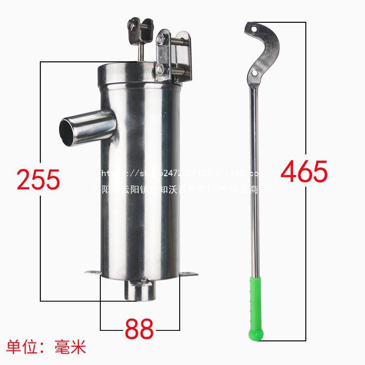摇泵用手动摇水机家井水井XMK头手压泵水吸器抽水泵不水锈钢摇井