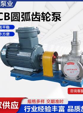 齿泵YCB不圆弧轮齿轮泵油泵锈钢齿轮圆弧齿轮泵泵抽油泵680现货