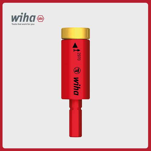 wiha威汉德国  电工绝缘扭矩转接头2970