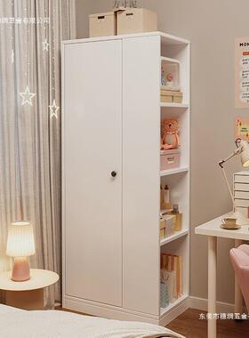 单门衣柜家卧转角衣柜占地VMK小二小合一儿童房窄边衣用柜室电商