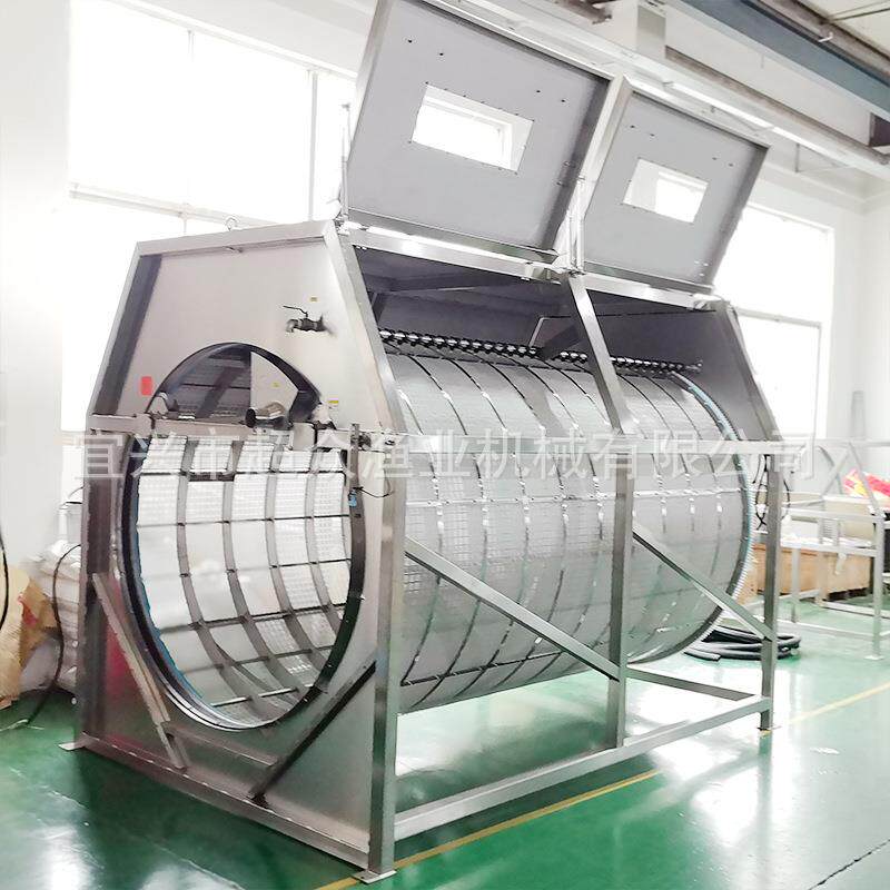 不锈VQJ钢殖框架式微产滤机循环殖清理水养污水养处理微滤机