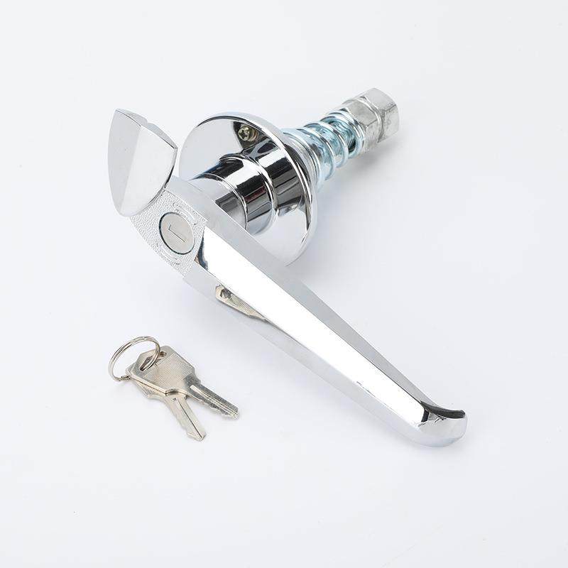 MS30执手锁准直把标机箱柜门锁铁6柜锁防水把手锁皮MS306机柜门锁,基础建材,机械门锁,淘宝优惠券,粉丝福利购,淘宝优惠卷