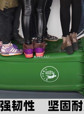 户外环卫垃圾桶大号容量24升加厚商用小盖区XNH街道分类带大泔0水