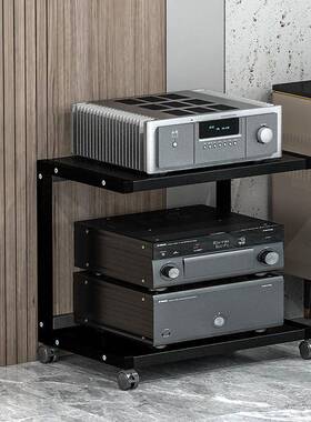 功放机架音响音机柜CD胆多机hi箱fi器材层动可OYN移置物支架脚架