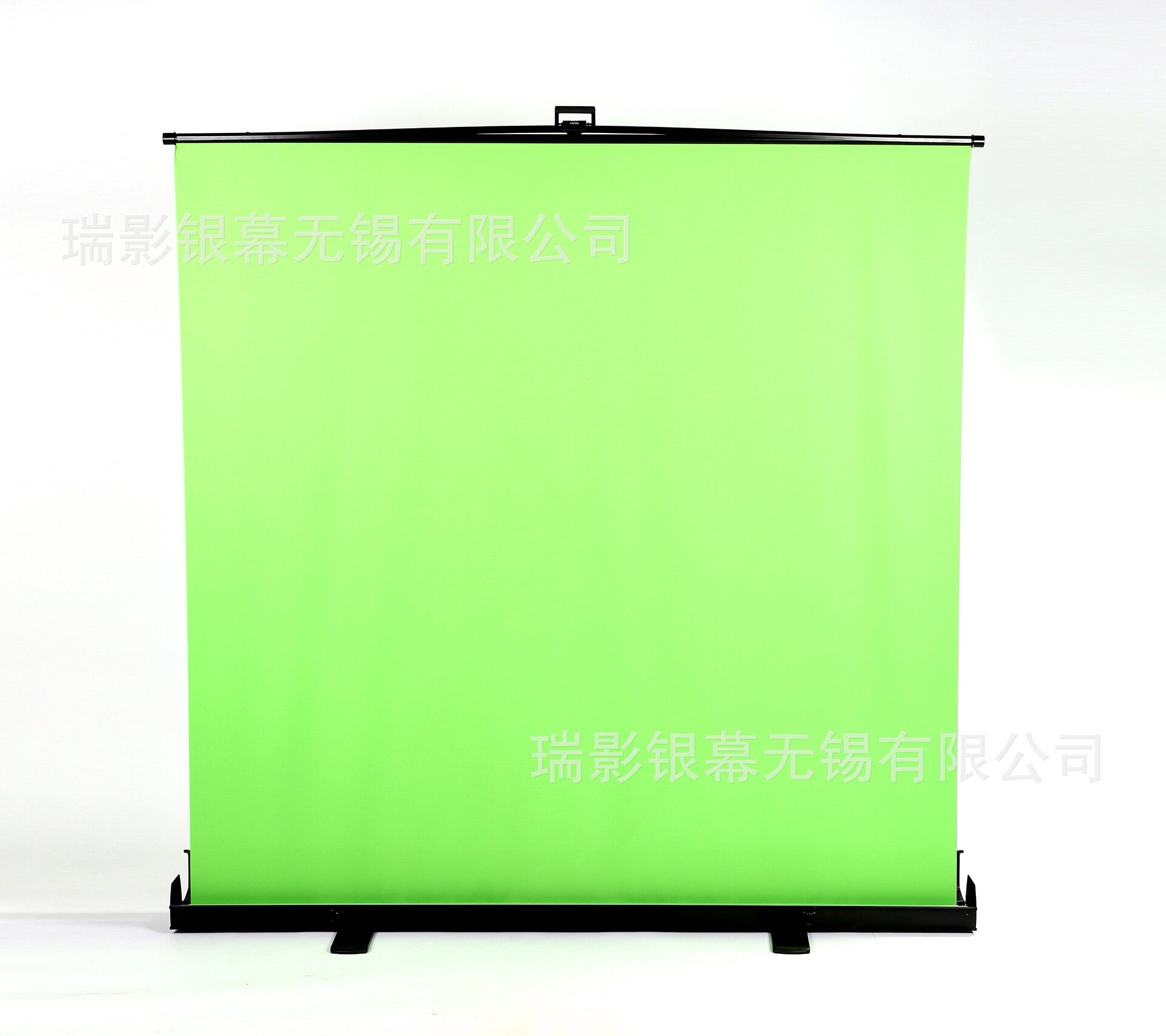 便携式加宽摄影背景布气压地拉绿布抠图背景替换网红直播拍摄道具