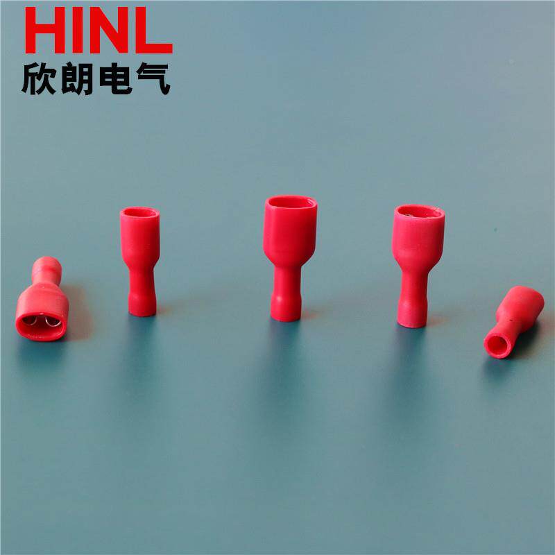 FDFD1.25FDFD1.25-110-5母全绝缘端子FDFD1.25187缘接鼻5子FD线FD