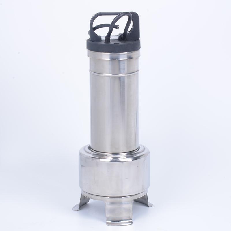 220/380V泵锈钢0小型电动污水泵不WQ1247-7-5.5工业潜水泵潜污泵