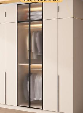 实木衣柜家卧室出租房用简约现用开BUF代对门型衣橱儿童简易小户