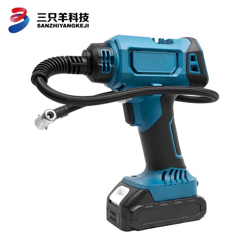 移动无线打气机多功24能车载两用充气泵外便捷打泵车汽轮气胎家户