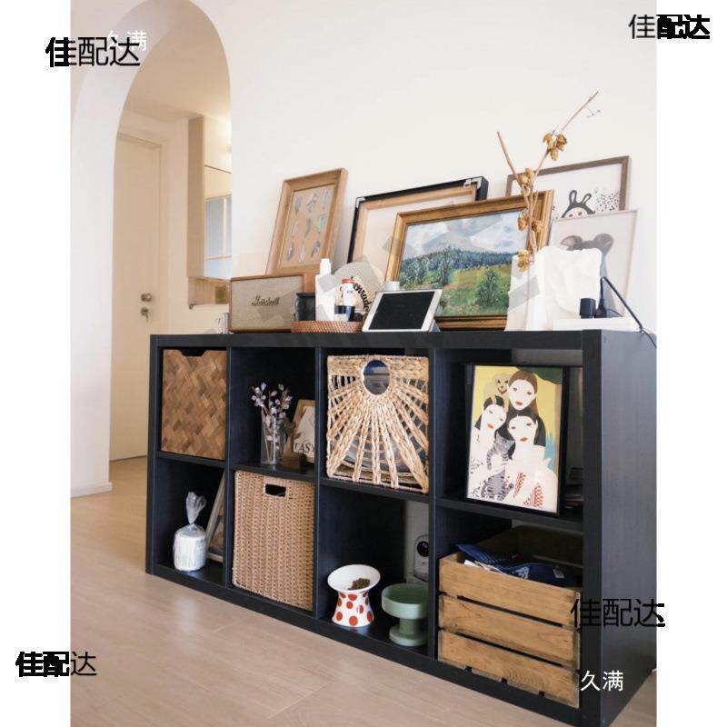 仿手工编收纳筐可折藤叠式格子抽屉式海收柜纳织篮水葫芦10013043