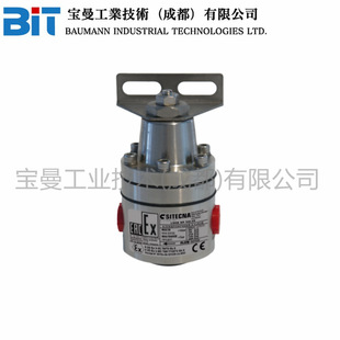 Sitecna铝合金高流量双锁止阀LK04300008ALLT2不锈钢支架1/4''NPT