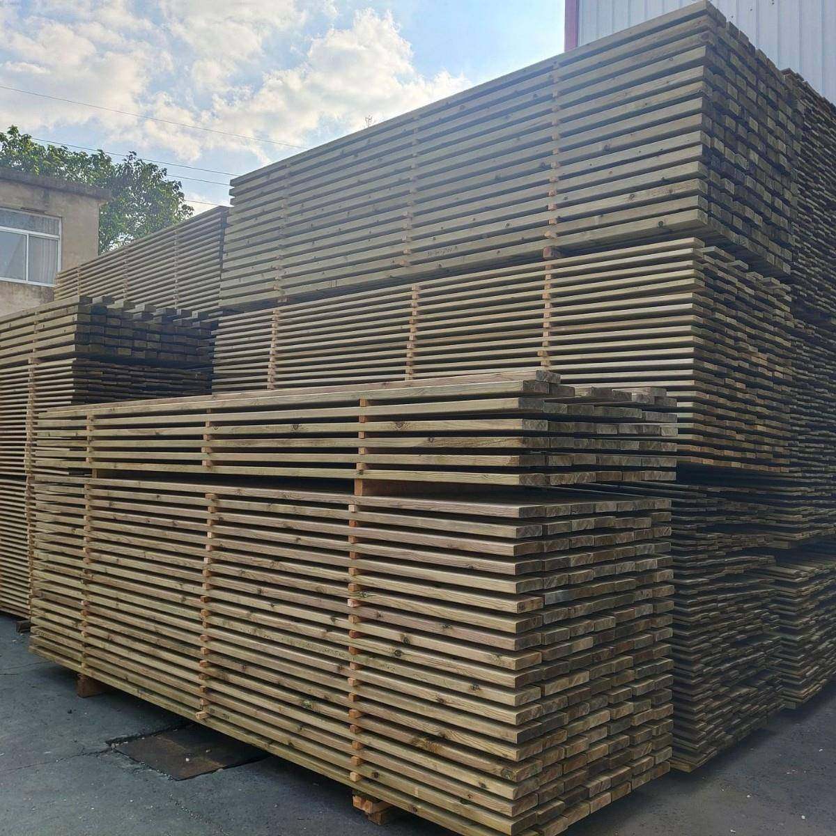 兰木木防腐木板龙骨木条芬木方户地板栅外GOQ栏露台楼梯踏步板木