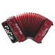热12贝斯巴扬琴风琴专卖业键钮手式 150成人表演演奏乐器红 手风AH