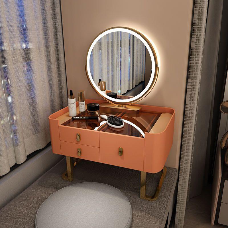 全实木飘窗481户梳妆台化妆桌塌塌米小型床头柜室卧家用梳妆小台