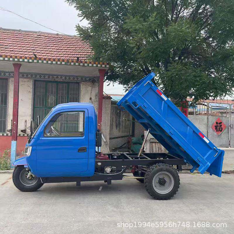 柴三轮车EVT农用家用工程地工自翻斗山区爬坡王卸运输载油重王