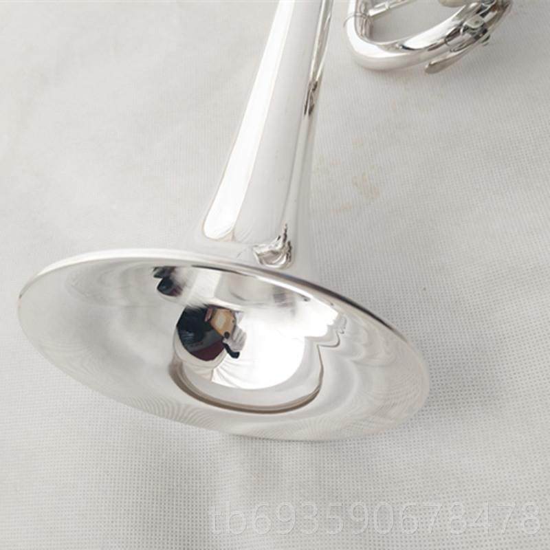 正品正品装C调小号器镀纯银音高乐低吹奏省力易发音包原邮