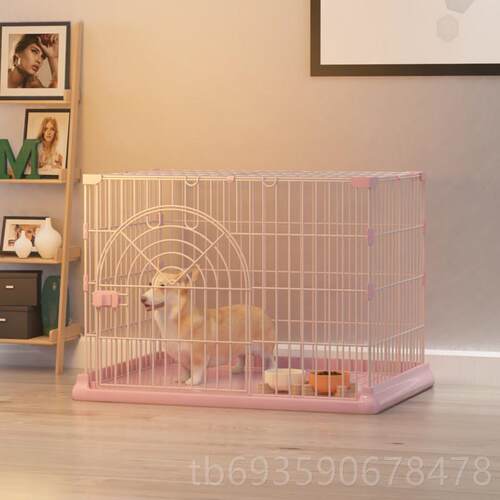 正品所脂加树粗狗笼子小型犬中大型宠物猫笼别子家用室内带厕狗狗