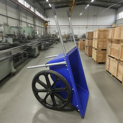 料加厚塑手推车斗29026车工程殖工地防腐水蚀养场专用手推斗车泥