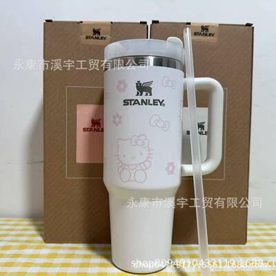 史丹利1比质美版kiti钢猫史丹利同款sta2751nley量2代40oz不锈保
