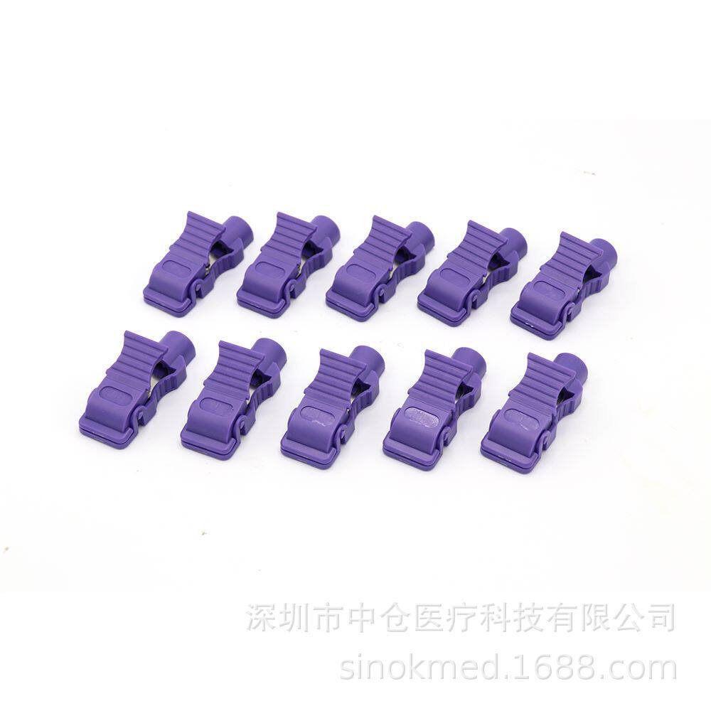心电图机电极片夹子心电图导联线4.0香蕉插转换头配件