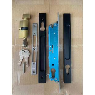 推拉门单面一双面防门双钩锁锁体隐藏字1582 182锁两盗年质保