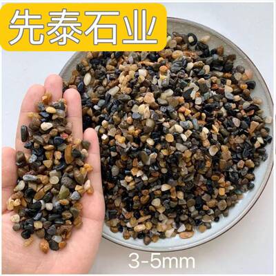 天然地暖豆石子水处理滤沼泽过造景找平鹅小卵石395石垫层滤料