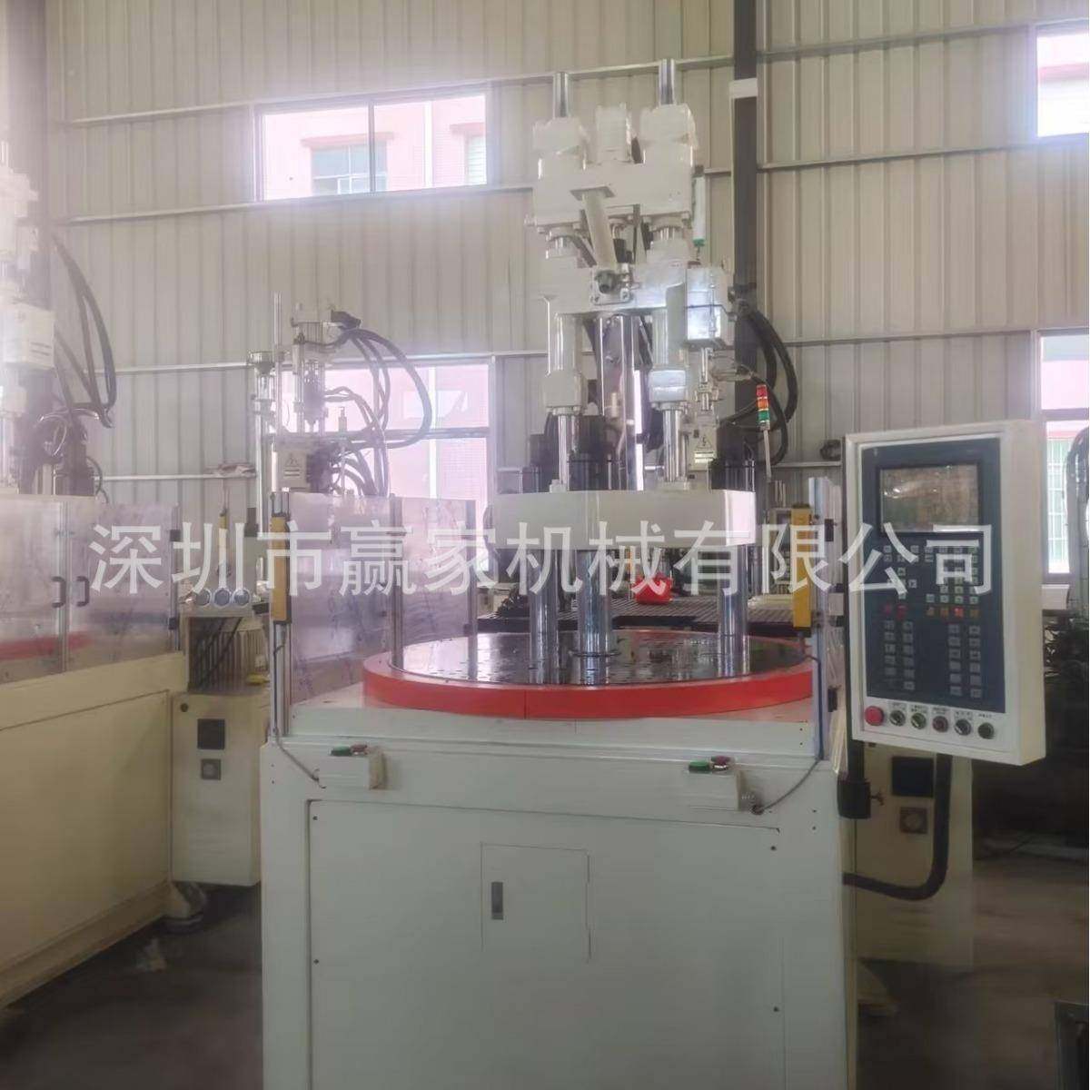 百塑10T盘立式注塑机转机况2120T好定好用稳效率高