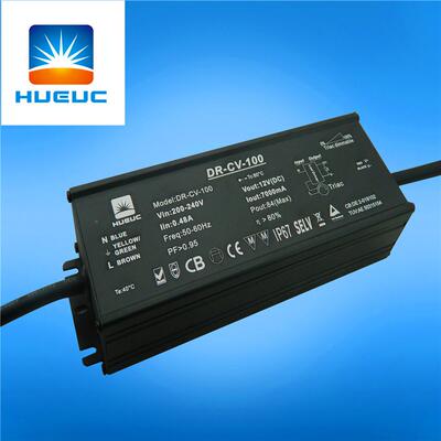 可控385硅A调光电源A100瓦恒压24V0-1V调光DL0I调光SA认证